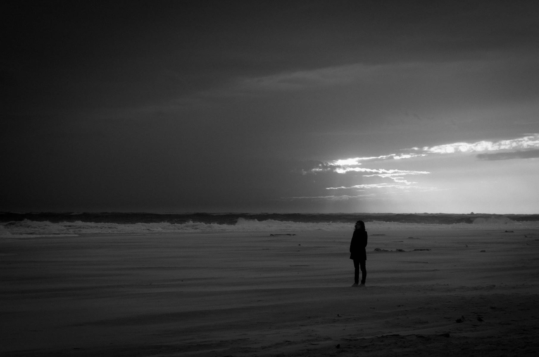 Wind, sea and she — PaulFudalPhotography